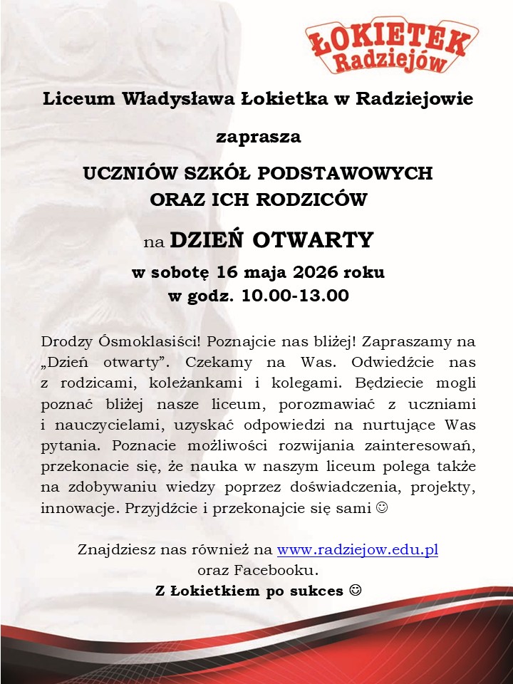Czarny tekst na białej kartce.