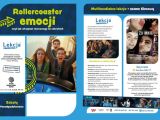 Plakat dotyczący Lekcji w kinie zawierający szczegółowe informacje o wydarzeniu