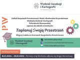 Grafika strony internetowej  „Wydział Geodezji i Kartografii Politechniki Warszawskiej".
