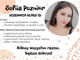 Plakat. Na białym tle czarny tekst. W lewym górnym rogu pomarańczowe koło. W prawym górnym rogu zdjęcie.